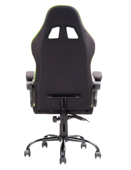 RHOMBUS FF10 Universal gaming chair Mesh seat, Black/Green
