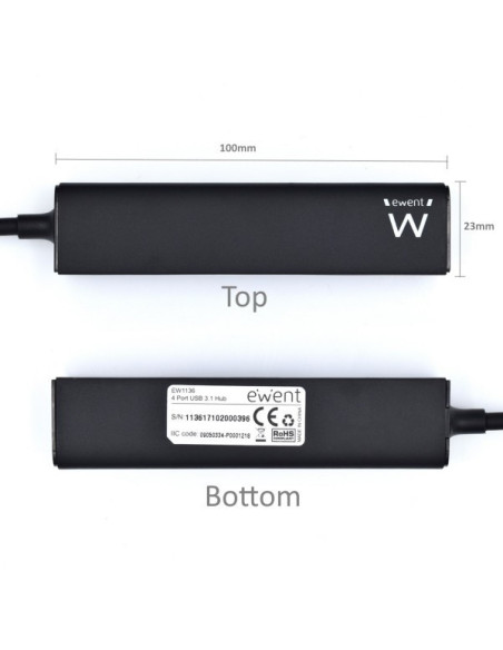 Hub a 4 Porte USB 3.1 Gen1