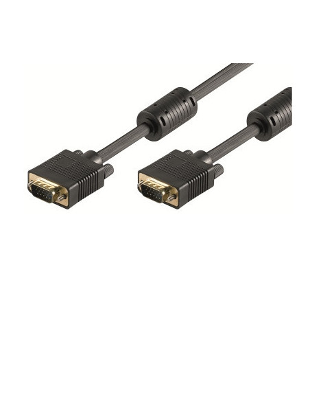 1,8mt Cavo Monitor VGA M/M Con Ferriti