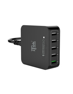 40W Alimentatore 5 porte 4xUSB-A 2,4A 1-USB-a 3A Smart IC 2