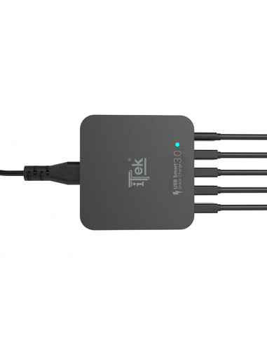 40W Alimentatore 5 porte 4xUSB-A 2,4A... 40W Alimentatore 5 porte 4xUSB-A 2,4A...