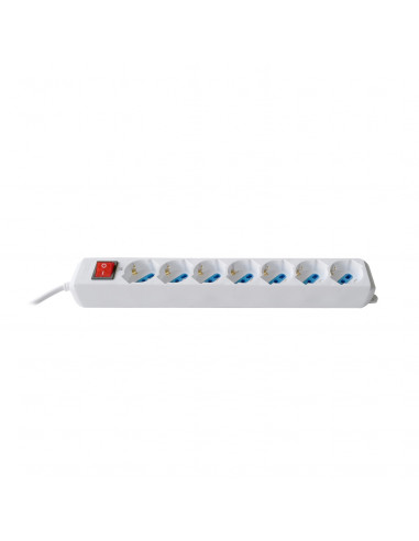 Multipresa 7 Prese Schuko 10/16A Bianca Multipresa 7 Prese Schuko 10/16A Bianca