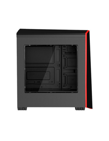 ORIGIN Black/Red  MidiTower 2x120mm...
