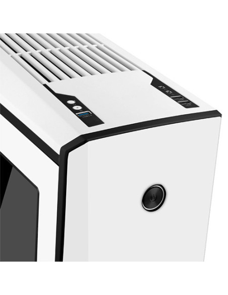 ORIGIN Black/White MidiTower 2x120mm Ventole Led Bianchi