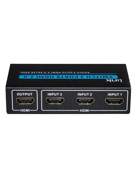 Splitter HDMI 3Porte 4Kx2K per Condividere 3 TV con 1 Dispositivo