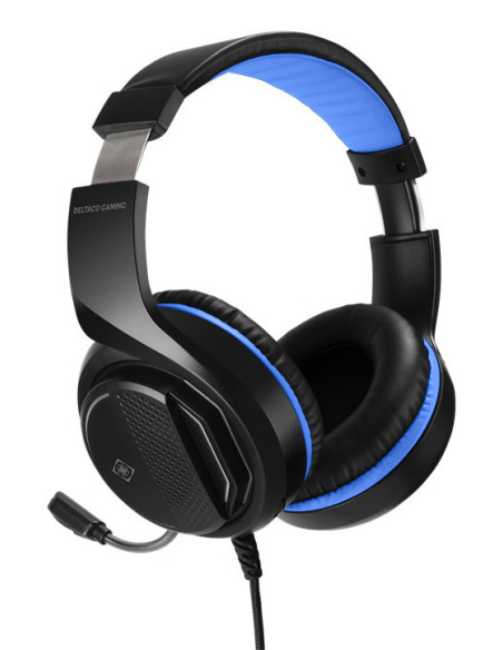 Stereo Gaming Headset for PS5, 2m cable Blac/Blue