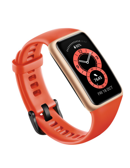Band 6 Smart Band Fitness Tracker, Touchscreen 1.47” Colori, Monitoraggio Battito Cardiaco, Sonno, Saturazione Ossigeno, Resist