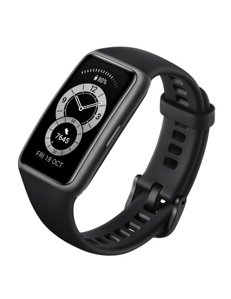 Band 6 Smart Band Fitness Tracker, Touchscreen 1.47” Colori, Monitoraggio Battito Cardiaco, Sonno, Saturazione Ossigeno, Resist