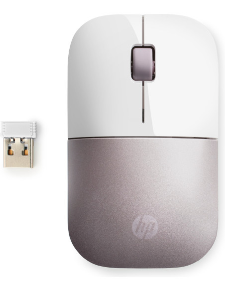 HP Wireless Mouse Z3700 - White/Pink