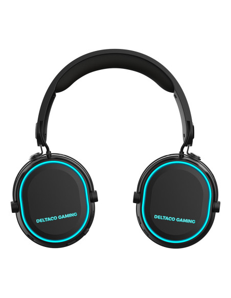 Wireless gaming headset RGB, USB-C, Black/RGB
