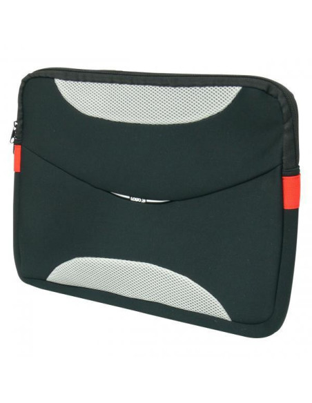 16" Sleeve per Laptop Delux, black and grey