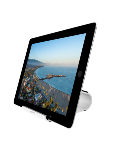 Jaw aluminum stand for smartphone and tablet, max. 8 kg