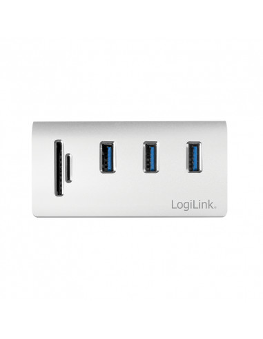HB USB3.0 3-Port con Card Reader HB USB3.0 3-Port con Card Reader