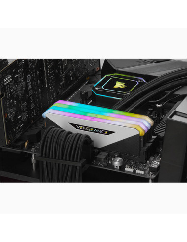 16GB (2x8GB) Vengeance RGB RT 3,6GHz White Edition C18