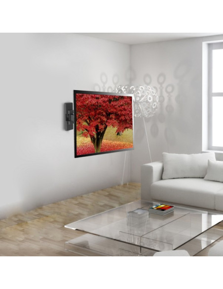 Supporto TV a parete 42" Nero