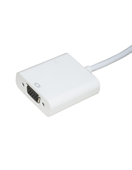 Adattatore Video 0,15m VGA (D-Sub) HDMI tipo A (Standard) Bianco