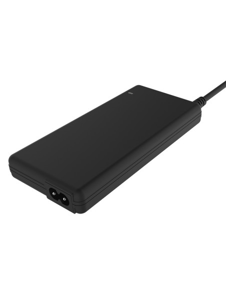 90W Alimentatore Universale per Notebook con 12 connettori 100/240V AC 15/20V DC Nero con USB Slim