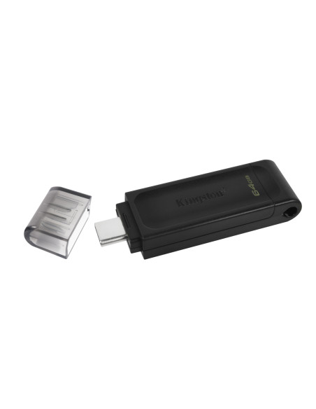 64GB DataTraveler 70 USB TypeC 3.2/3.1 Nero