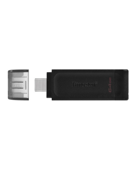64GB DataTraveler 70 USB TypeC 3.2/3.1 Nero