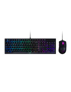 MasterSet MS110 RGB Kit Tastiera Mem-Chanical e Mouse Ottico 3200DPI USB 2