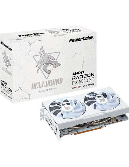 8GB Radeon RX 6650 XT HellHound White Edition