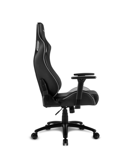 Elbrus 2 Sedia Gaming in Tessuto Black/Grey