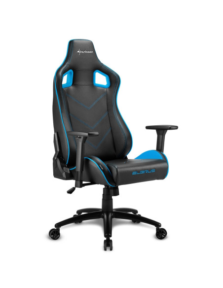 Elbrus 2 Sedia Gaming in Tessuto Black/Blue