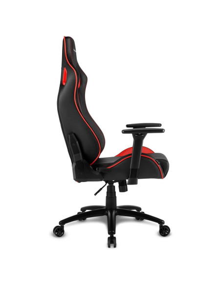 Elbrus 2 Sedia Gaming in EcoPelle Black/Red