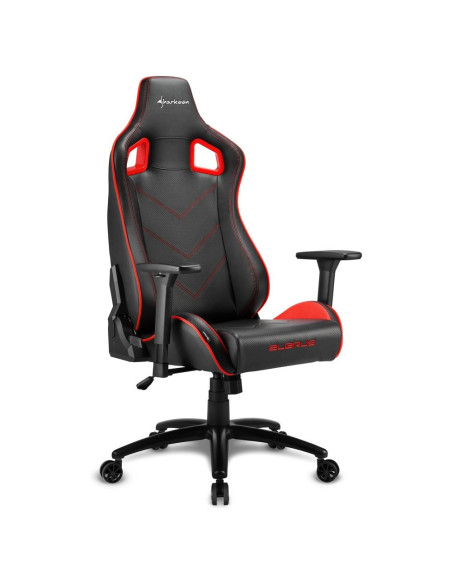Elbrus 2 Sedia Gaming in EcoPelle Black/Red