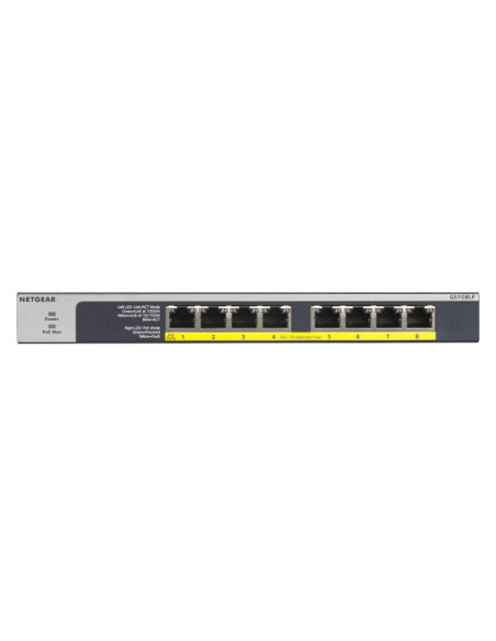 8-Porte Gigabit Ethernet Switch Unmanaged 8-PoE 60W