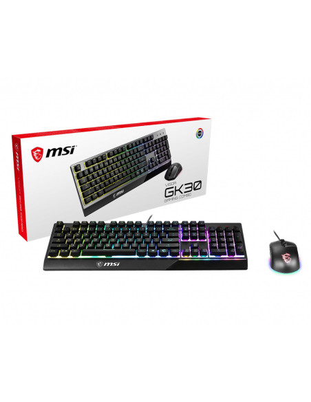 Vigor GK30 COMBO Tastiera Gaming Semi Meccanica + Mouse Gaming