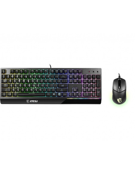 Vigor GK30 COMBO Tastiera Gaming Semi Meccanica + Mouse Gaming