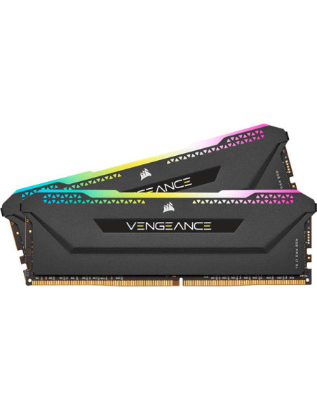16GB (2x8GB) Vengeance RGB Pro SL 3,6Ghz RGB Black