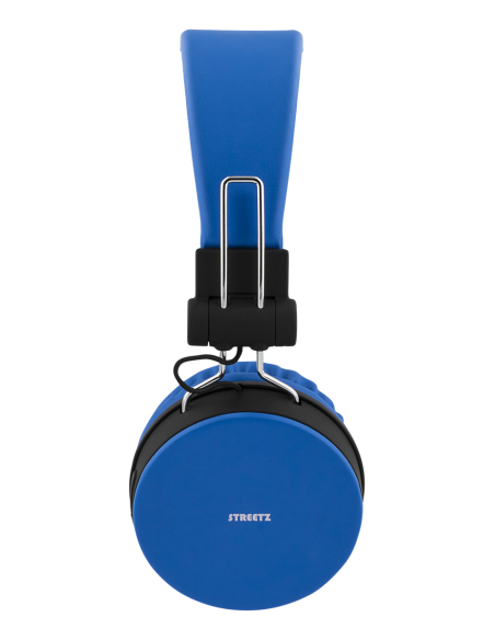 Cuffie Bluetooth, Pieghevoli On-Ear, Blue