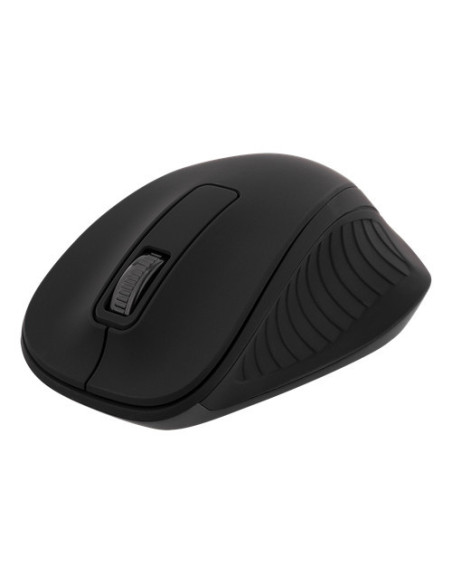 Mouse Wireless 1200DPI, Black, Ergonomico