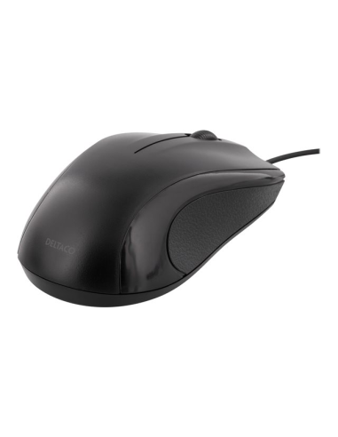 Mouse con Cavo, 1,2mt, 1200DPI, Black