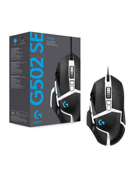 G G502 Se Hero mouse Right-hand USB Type-A Optical 16000 DPI