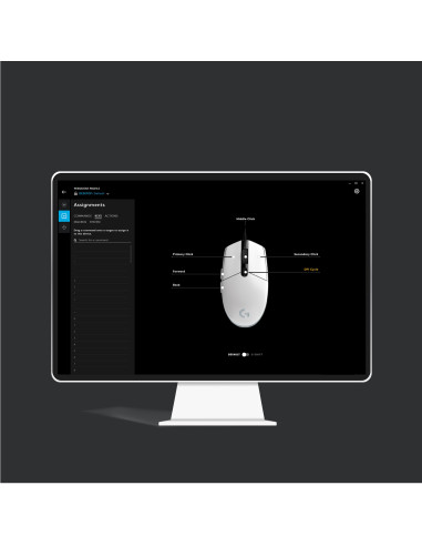G G203 lightsync, White G G203 lightsync, White