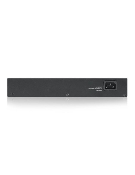 24-Port GS1100-24E Unmanaged Gigabit Ethernet (10/100/1000) Black