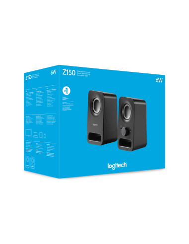 Z150 Multimedia Speakers Black Wired 6 W