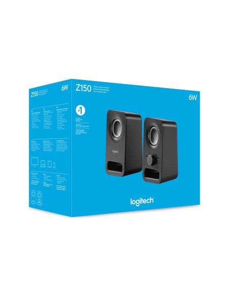 Z150 Multimedia Speakers Black Wired 6 W