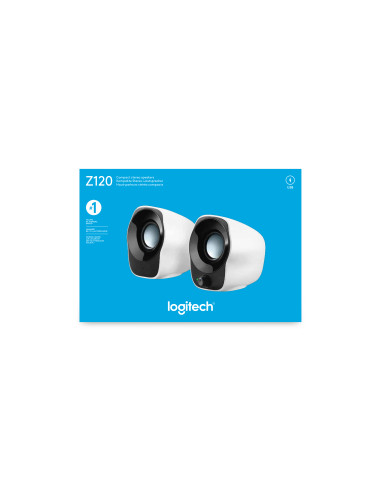 Z120 Stereo Speakers White Z120 Stereo Speakers White