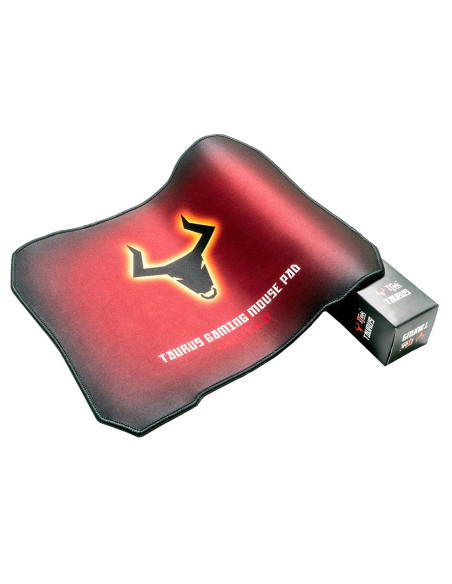 TAURUS V1 M Gaming mouse pad Black, Red (320x270)mm