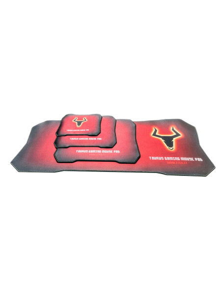 TAURUS V1 M Gaming mouse pad Black, Red (320x270)mm