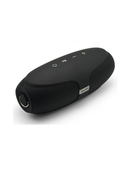 Portable Speaker Stereo Waterproof IPX5 Black 10W MicroSD, MP3 Player, Microfono