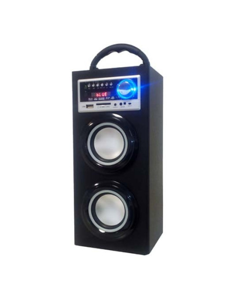 Cassa Bluetooth 10W USB/SD/MMC/AUX Black