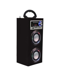 Cassa Bluetooth 10W USB/SD/MMC/AUX Black 2