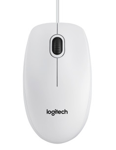 B100 Optical Combo Mouse White