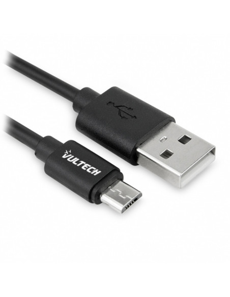 1,00 mt USB 2.0 USB A Micro-USB B Black, Silver