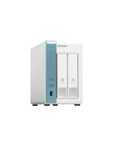 TS-231K  NAS/storage server Tower Ethernet LAN Turquoise, White Alpine AL-214